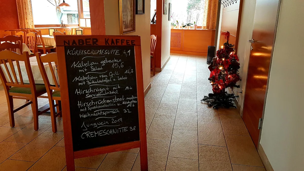 Speisekarte, Gasthaus Binder Orth an der Donau