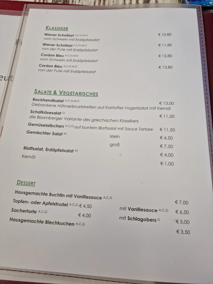 Speisekarte photo 3