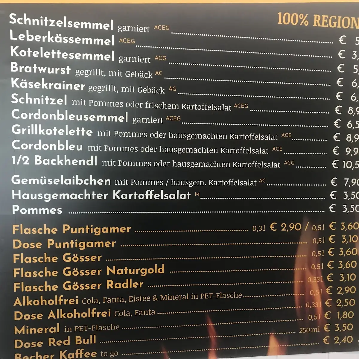 Speisekarte photo 5