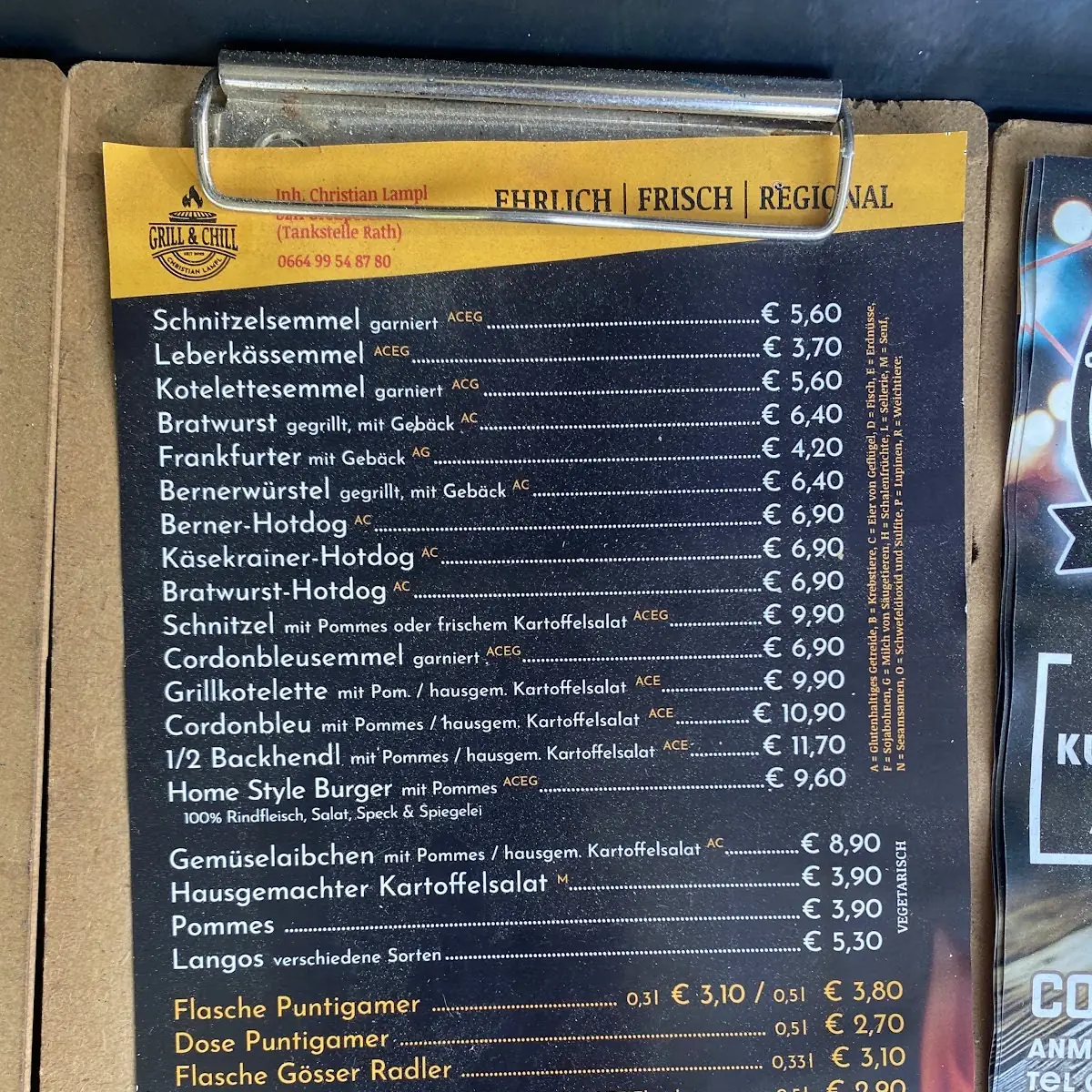 Speisekarte photo 6