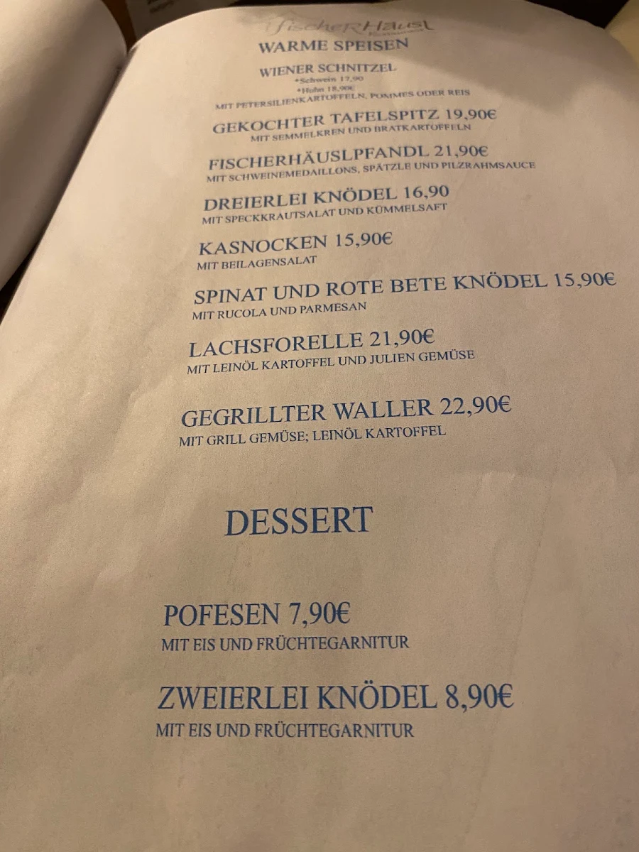 Speisekarte photo 1