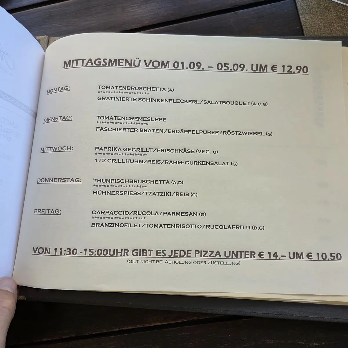 Speisekarte photo 8