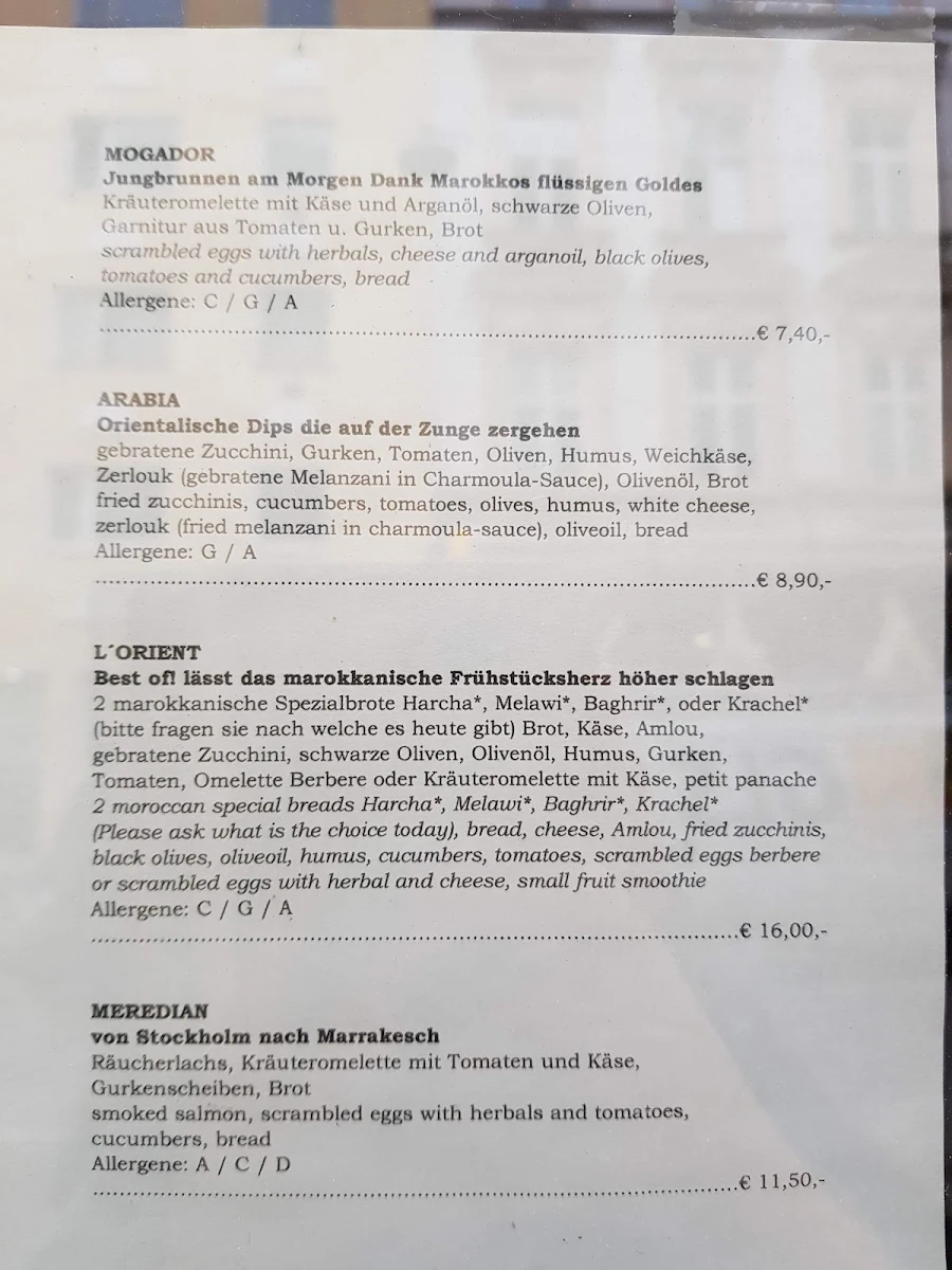 Speisekarte photo 6