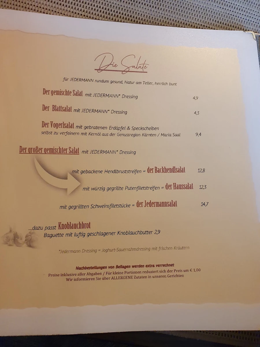 Speisekarte photo 7