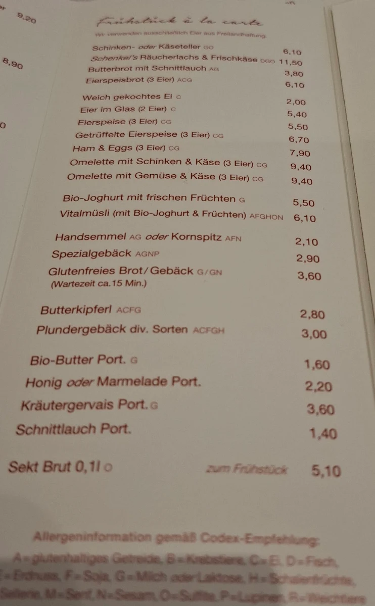 Speisekarte photo 1