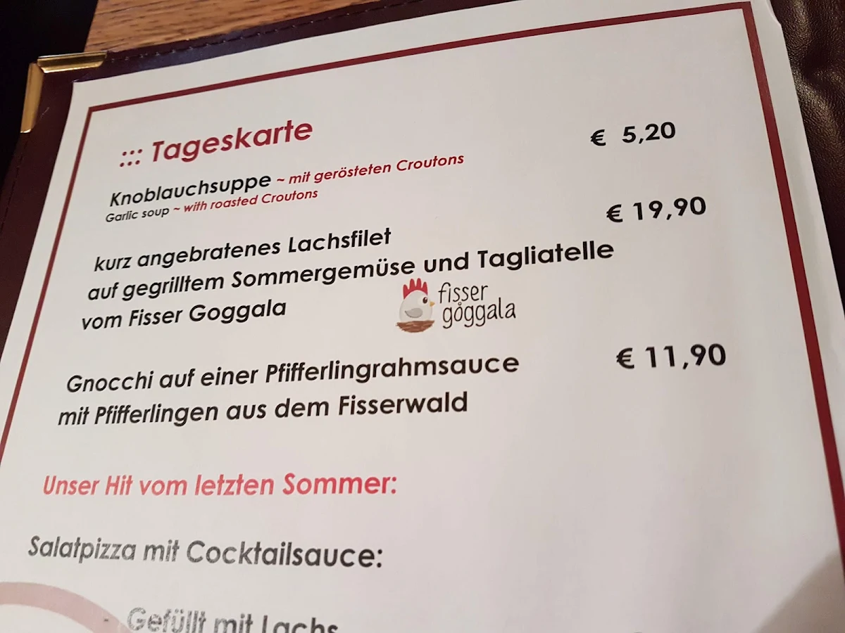 Speisekarte photo 1