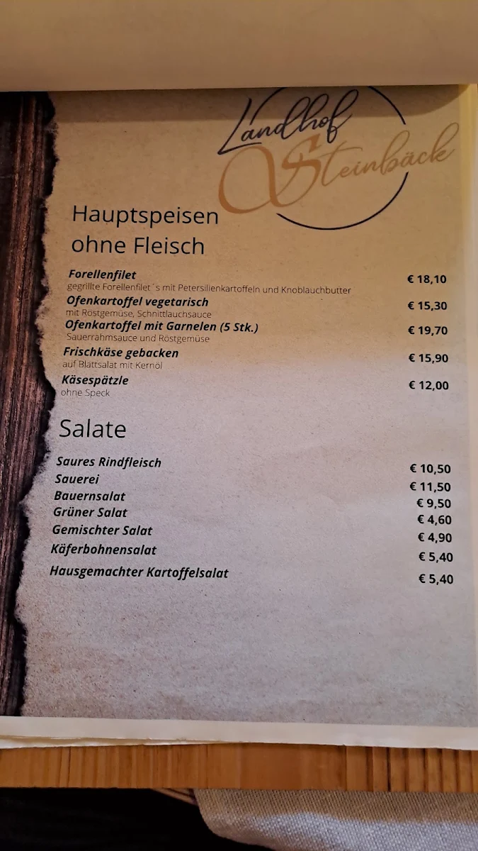 Speisekarte photo 1