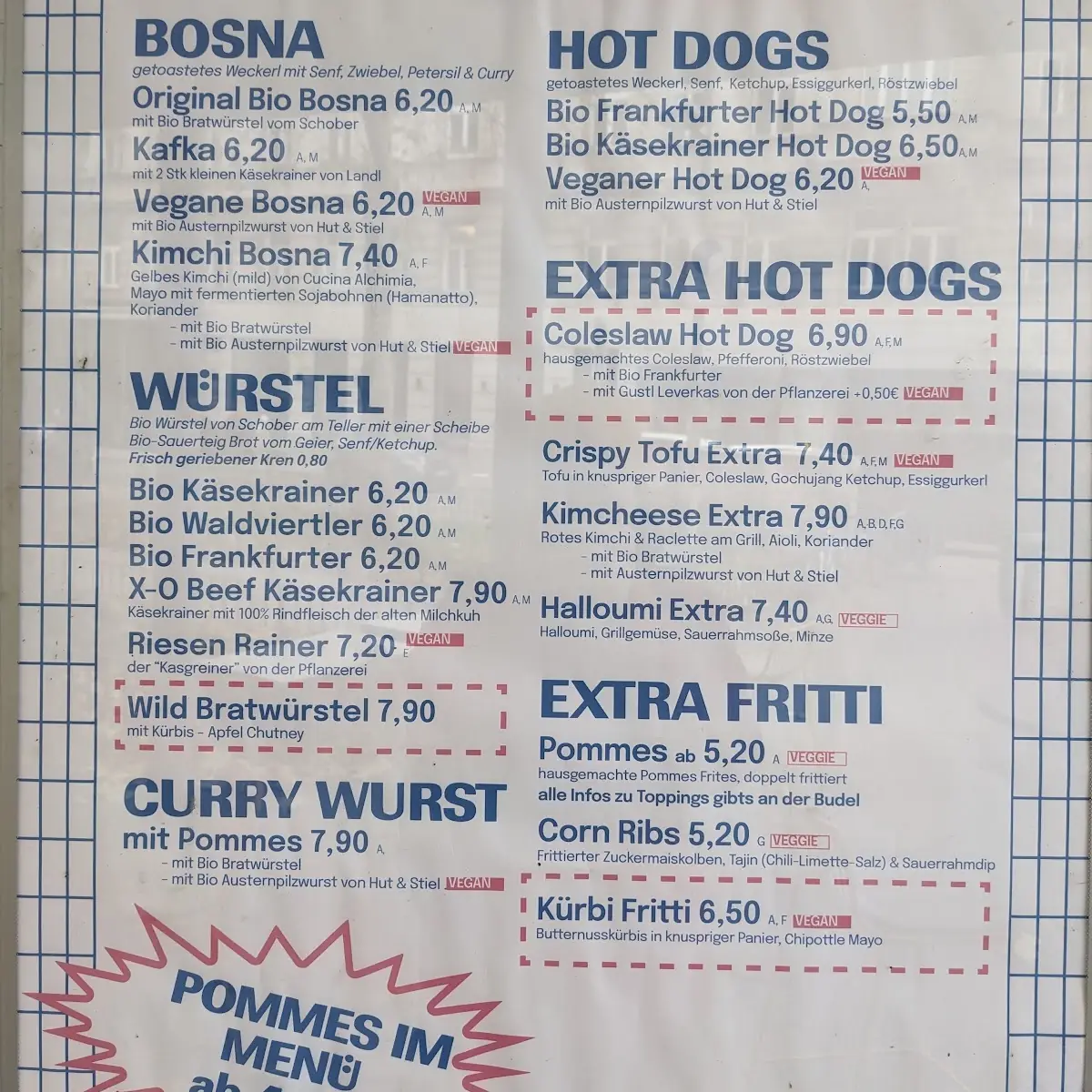 Speisekarte photo 5