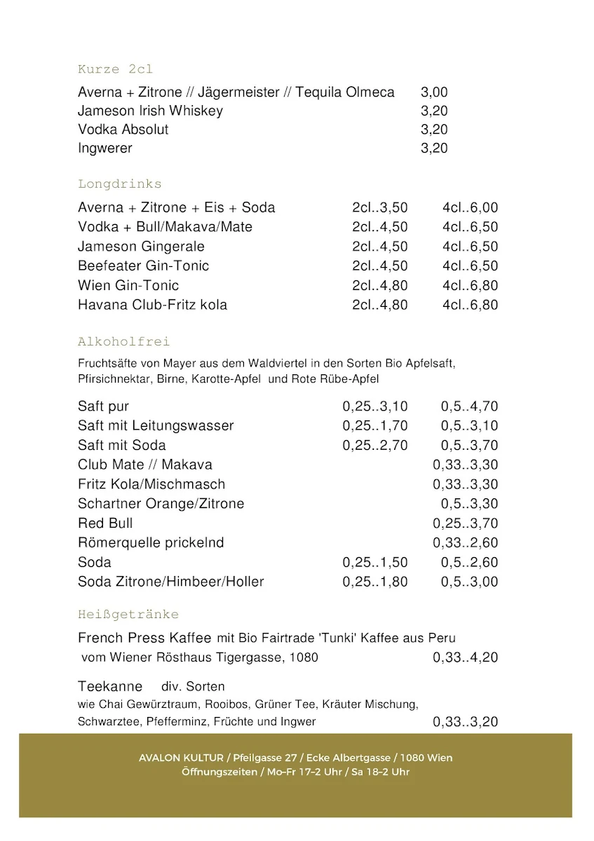Speisekarte photo 1