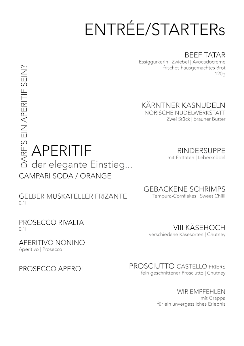 Speisekarte photo 5