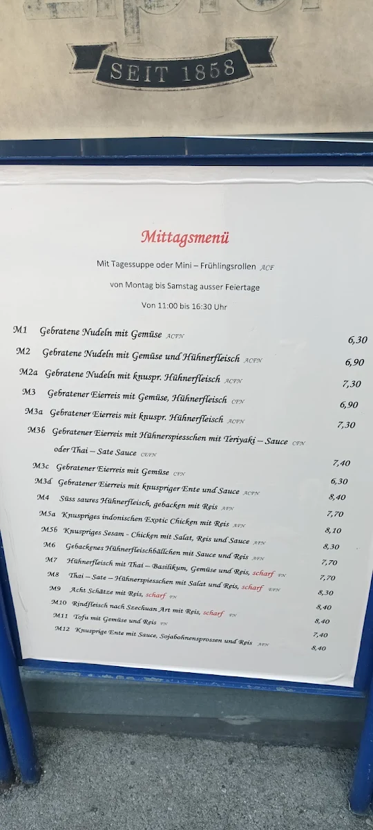Speisekarte photo 1