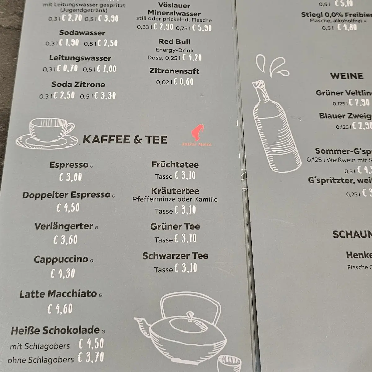 Speisekarte photo 2