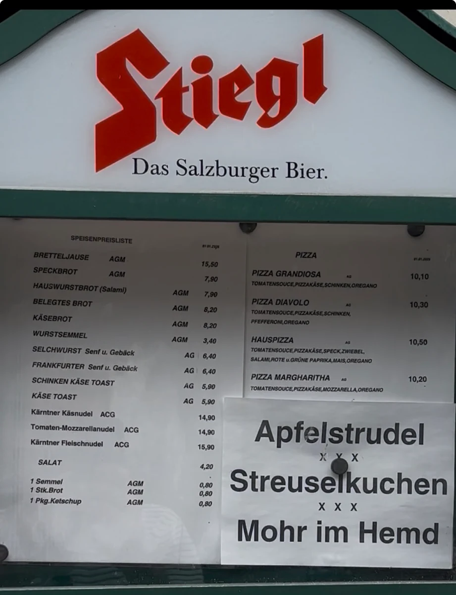 Speisekarte photo 1