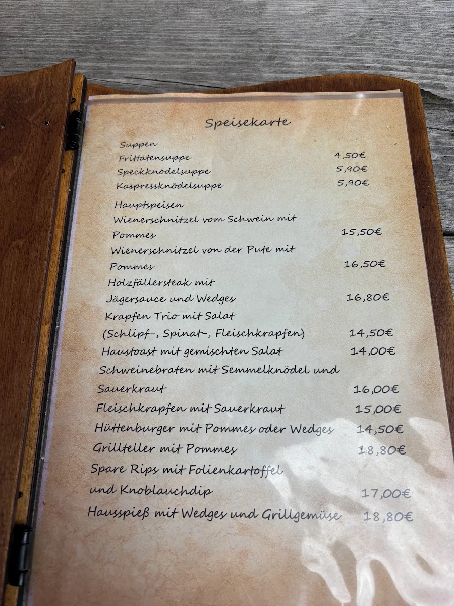 Speisekarte photo 1
