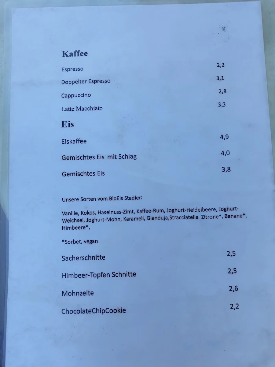 Speisekarte photo 2