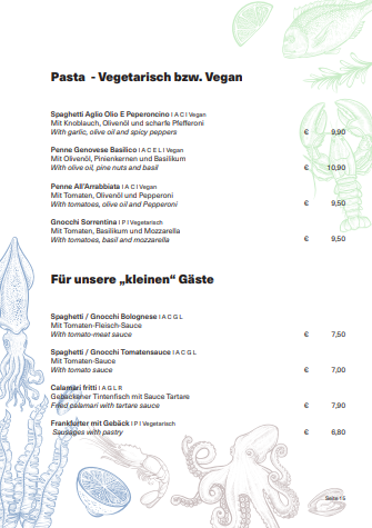Speisekarte photo 1