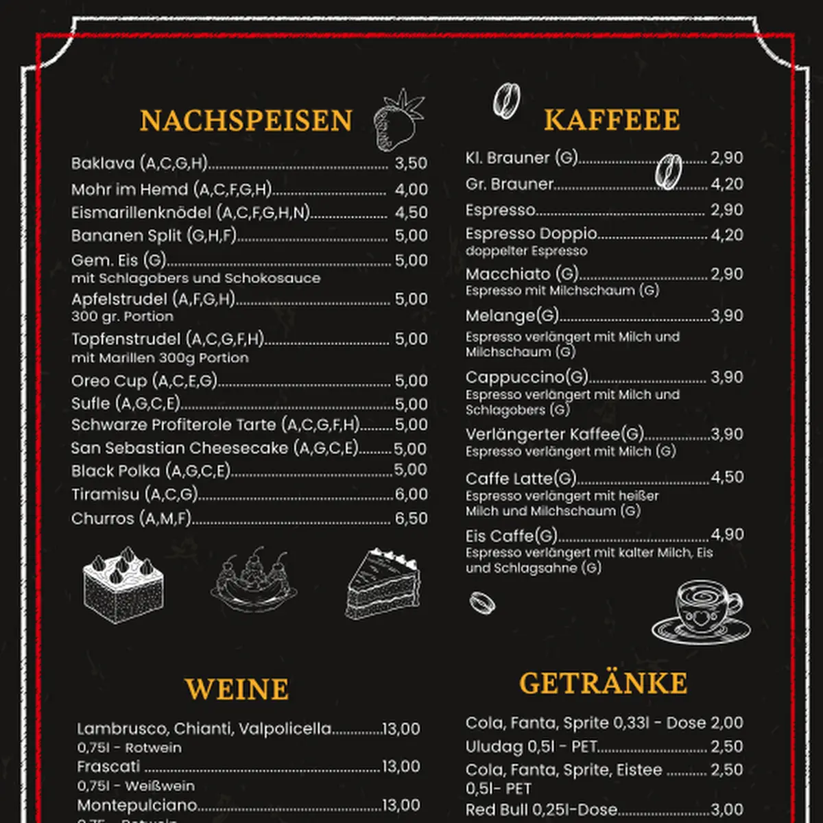 Speisekarte photo 8
