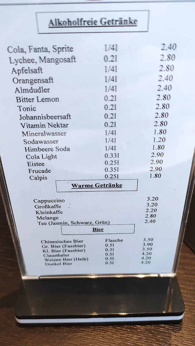 Speisekarte photo 2