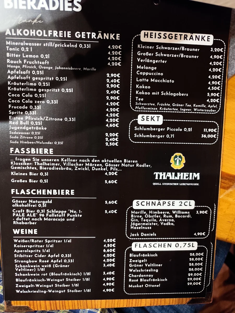 Speisekarte photo 1