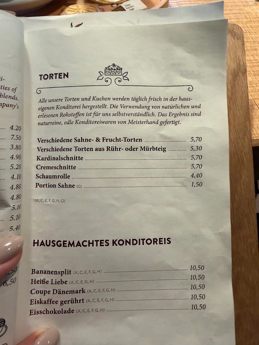Speisekarte photo 1