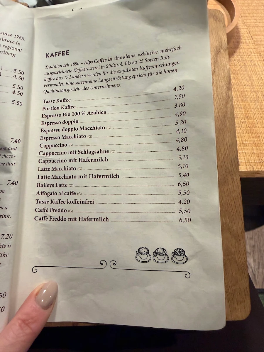 Speisekarte photo 3