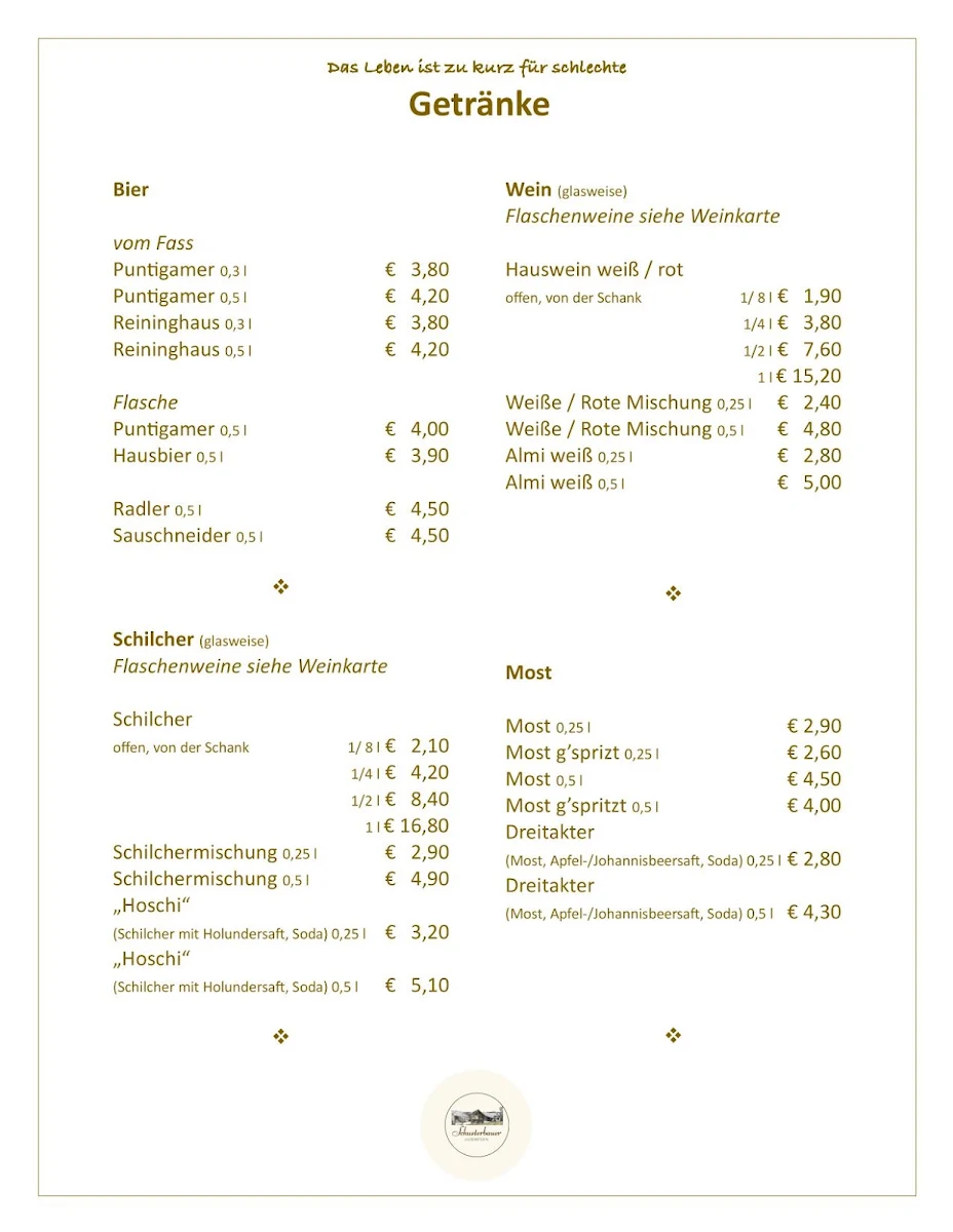 Speisekarte photo 1