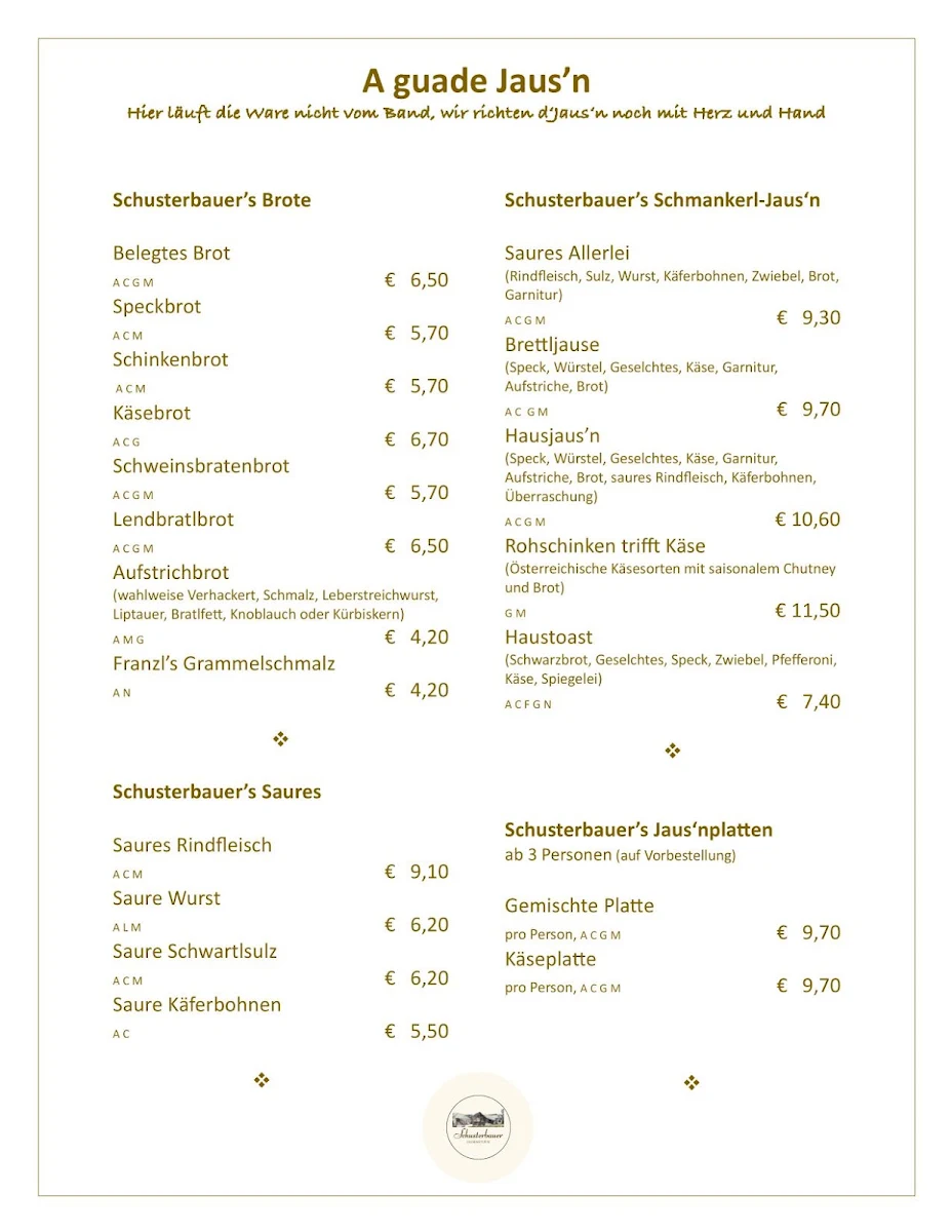 Speisekarte photo 3