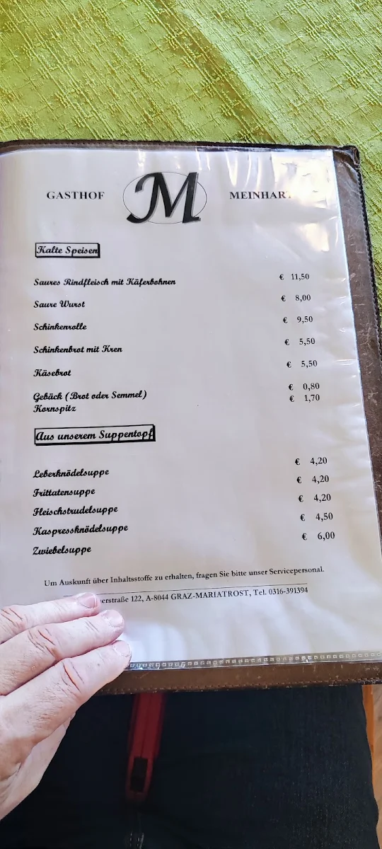 Speisekarte photo 1