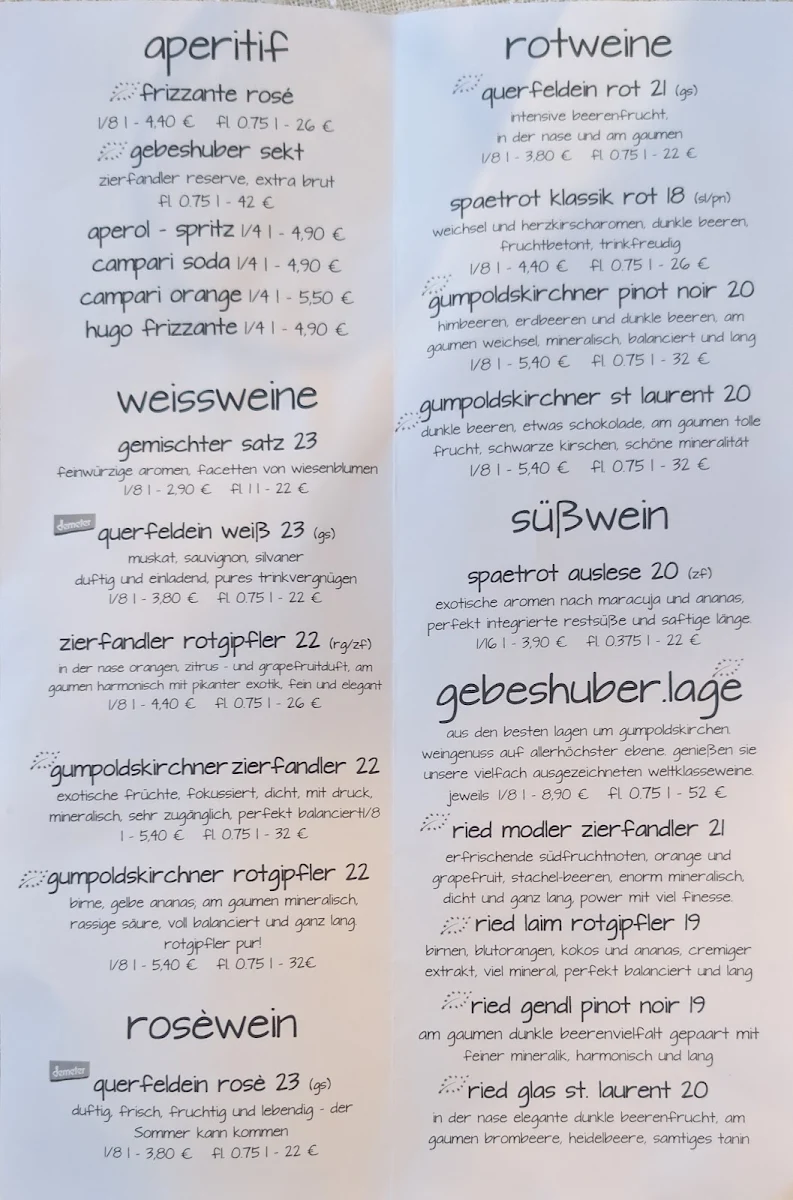 Speisekarte photo 1