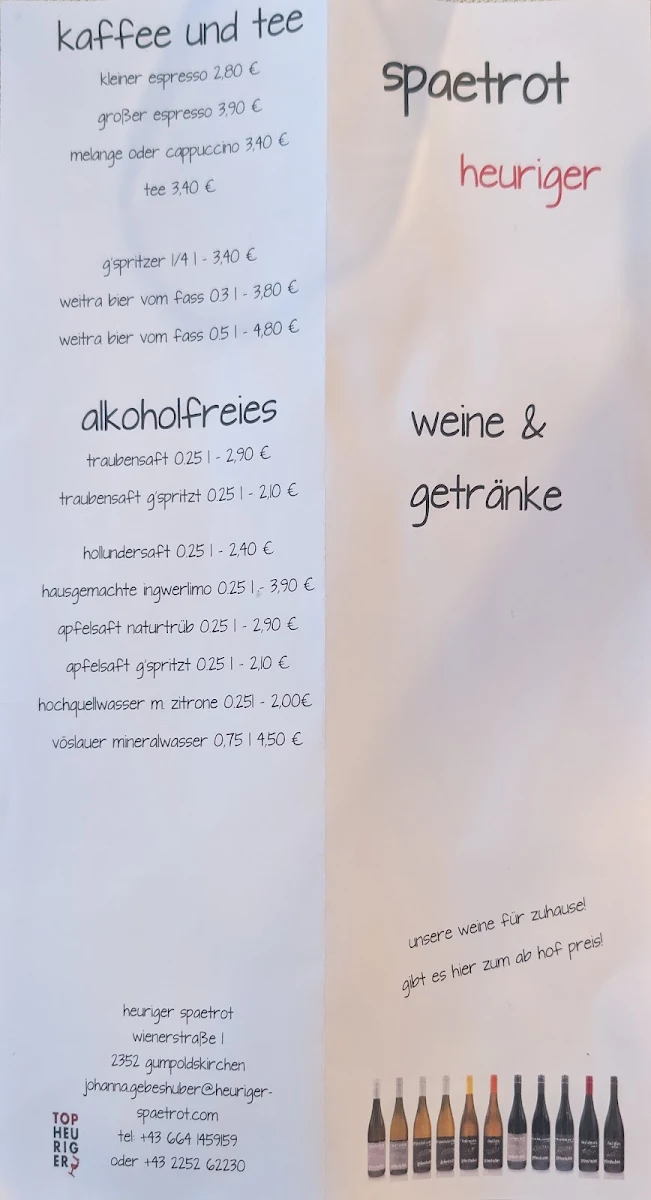 Speisekarte photo 2