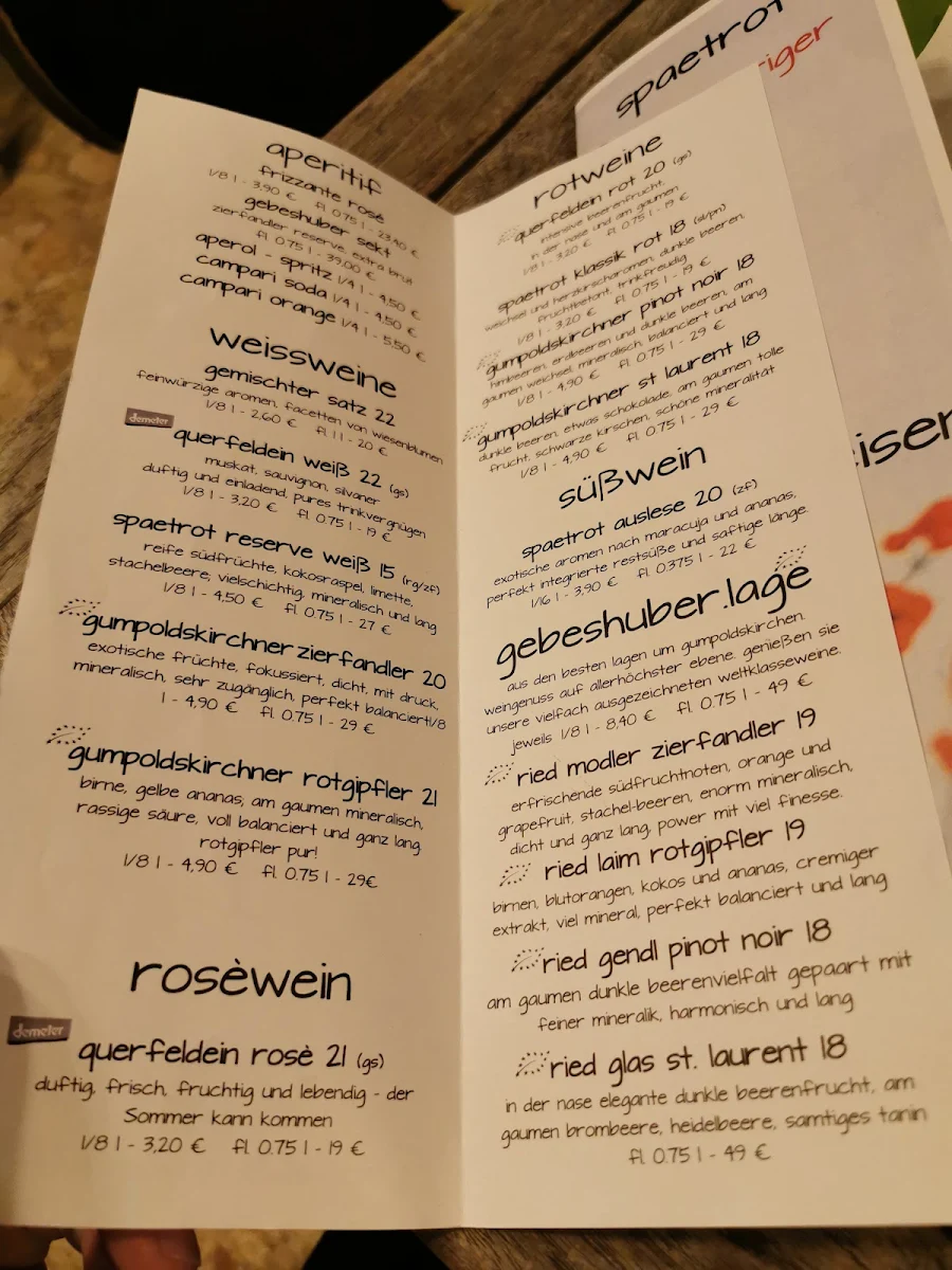 Speisekarte photo 7