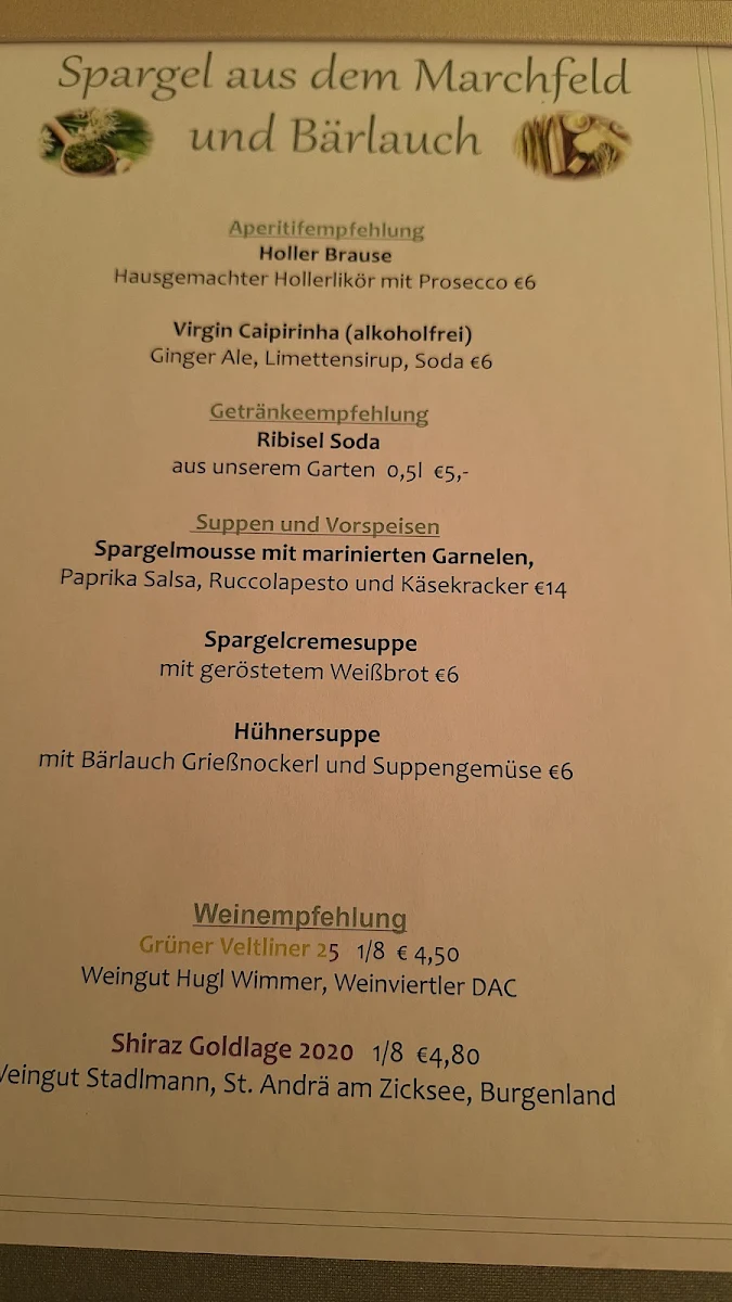 Speisekarte photo 2