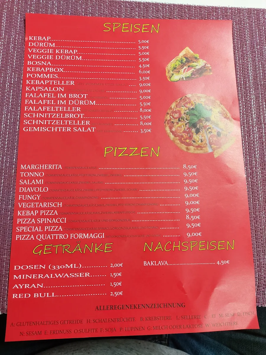 Speisekarte photo 4
