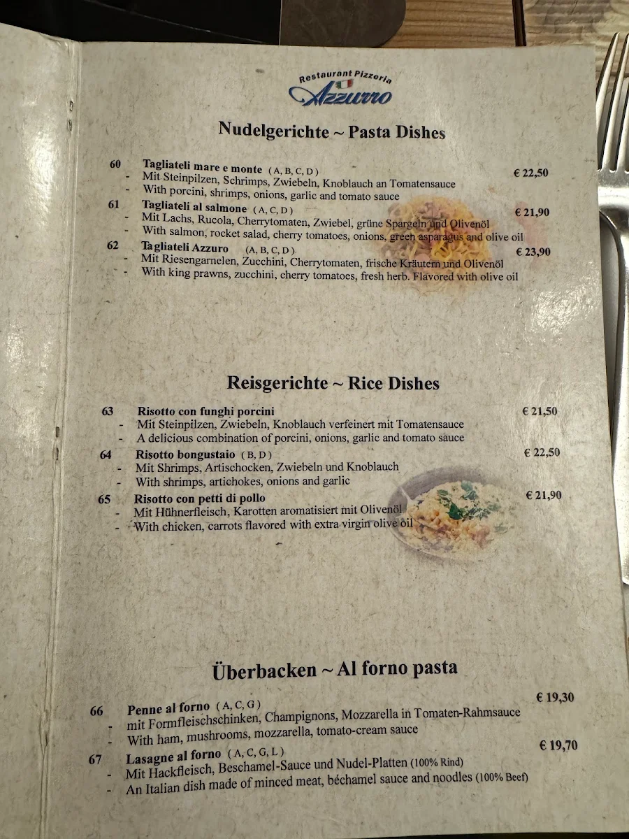 Speisekarte photo 1