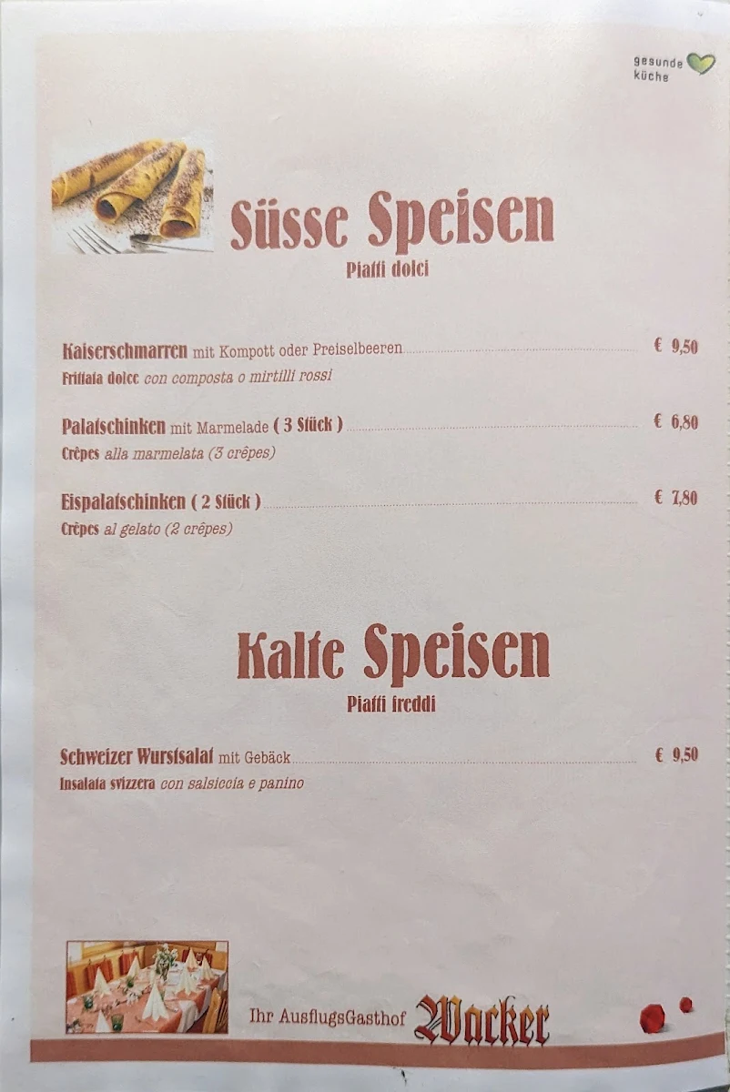 Speisekarte photo 2