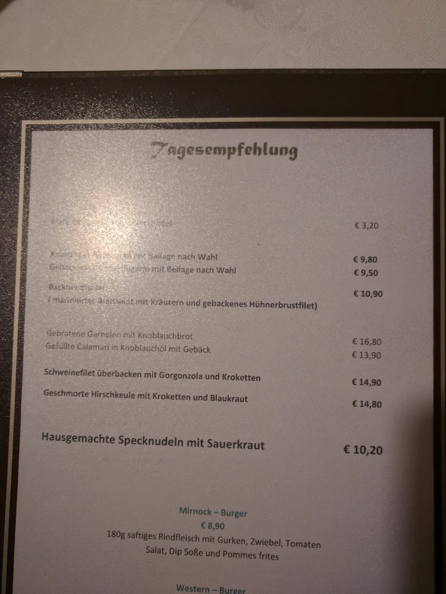 Speisekarte photo 6