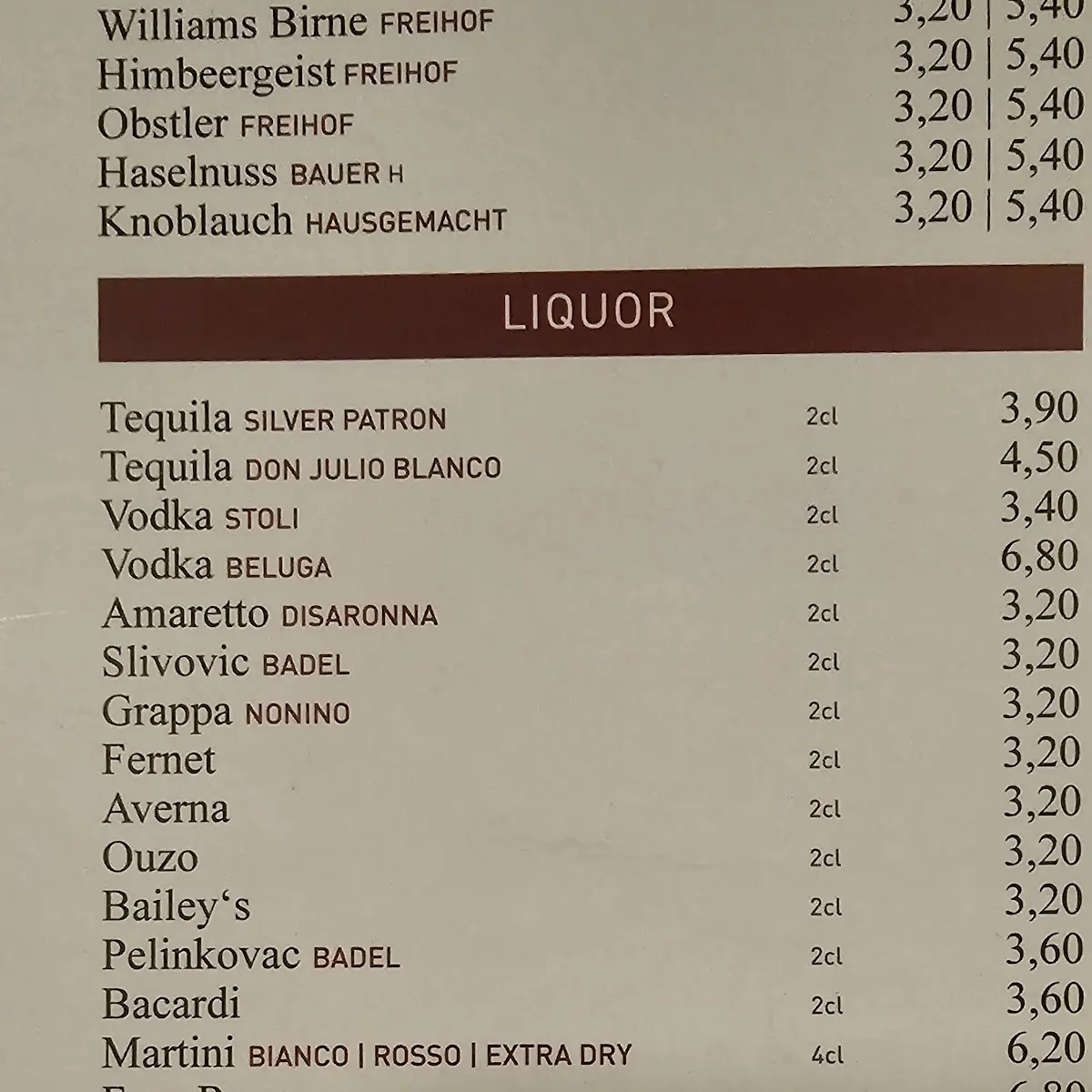 Speisekarte photo 8