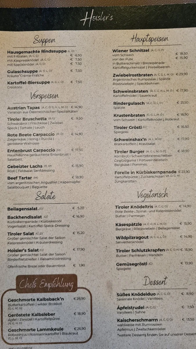 Speisekarte photo 7