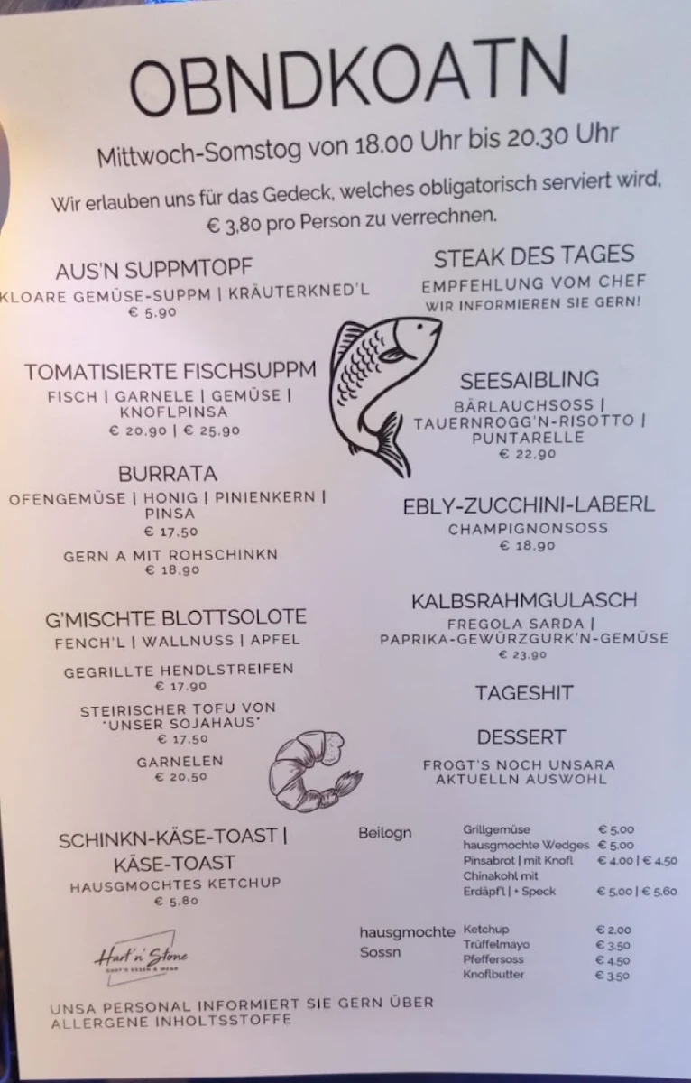 Speisekarte photo 1
