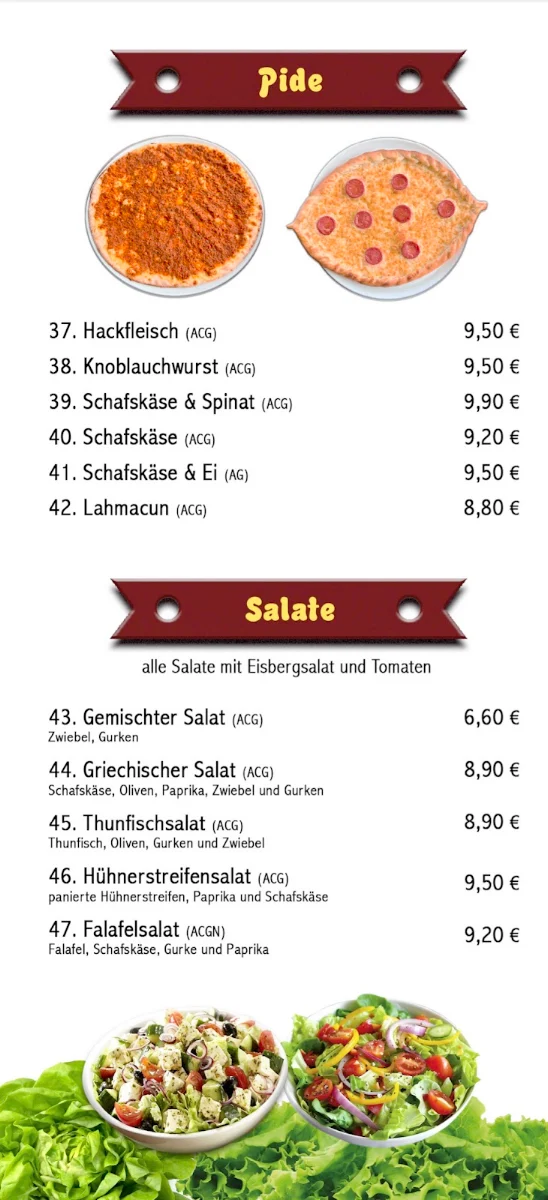 Speisekarte photo 5