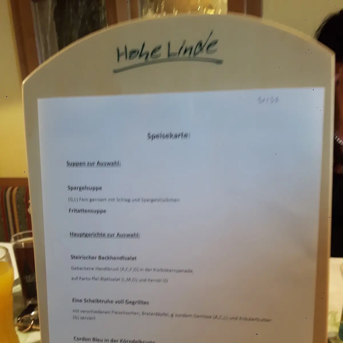 Speisekarte photo 5