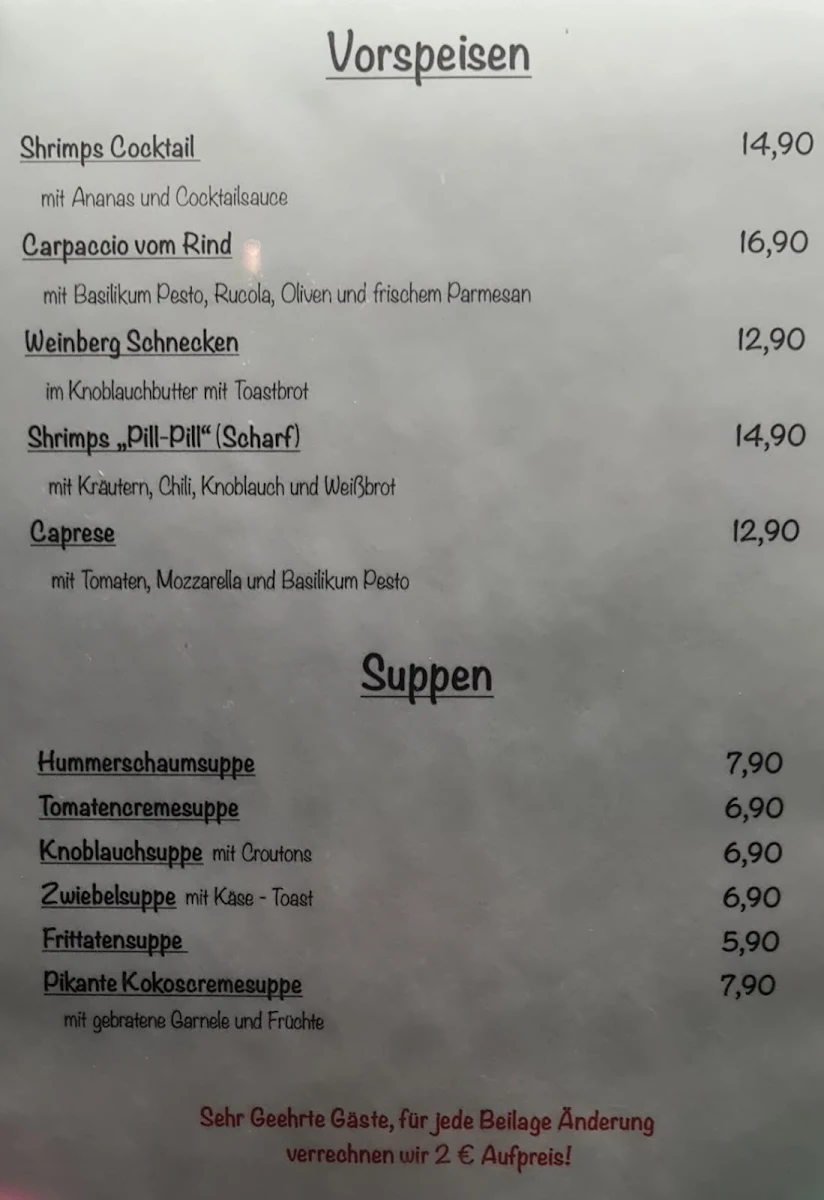 Speisekarte photo 1