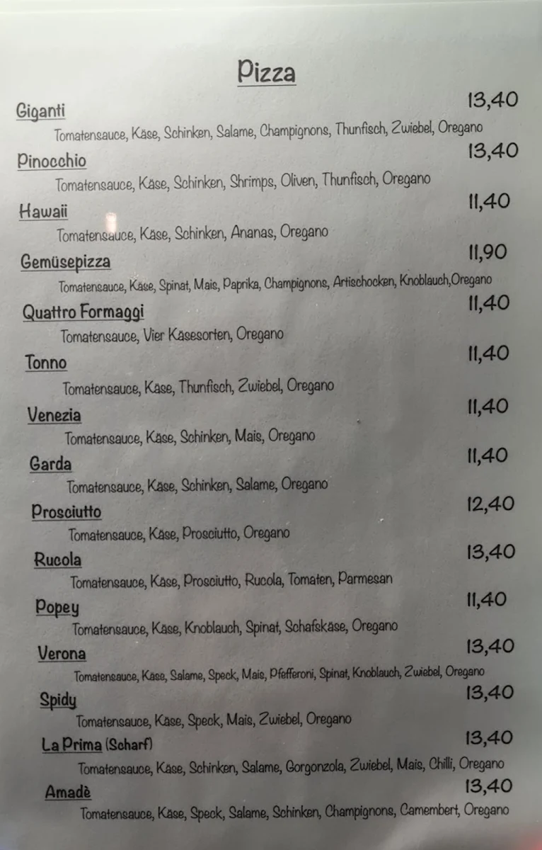 Speisekarte photo 3