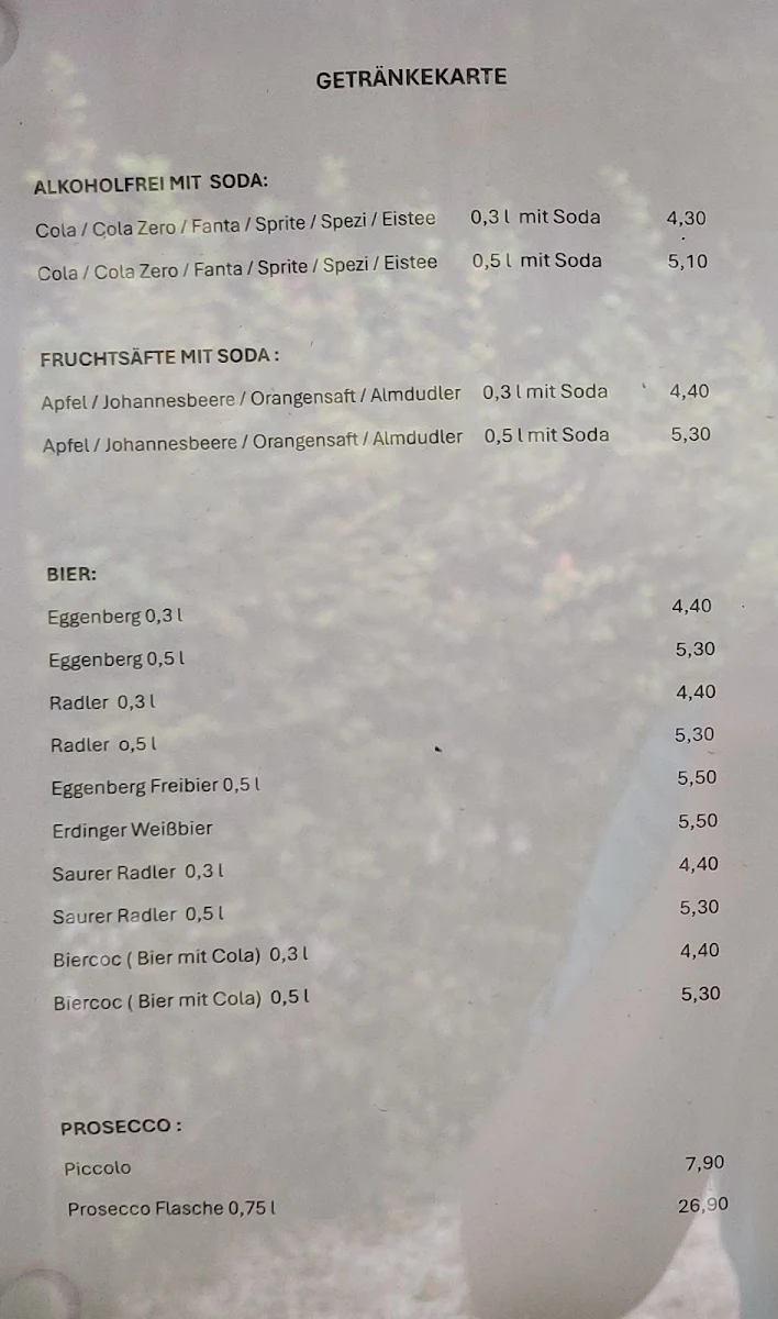 Speisekarte photo 1