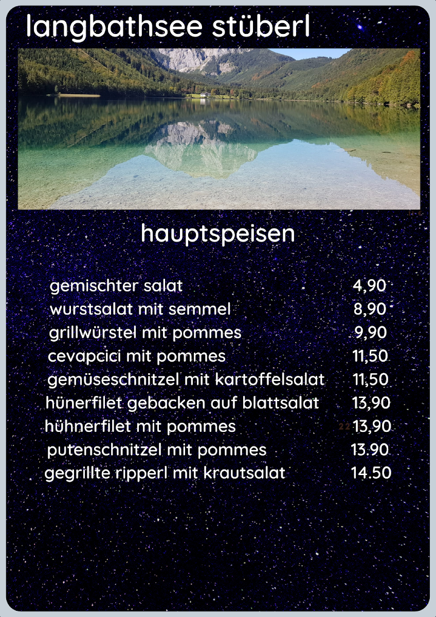 Speisekarte photo 10