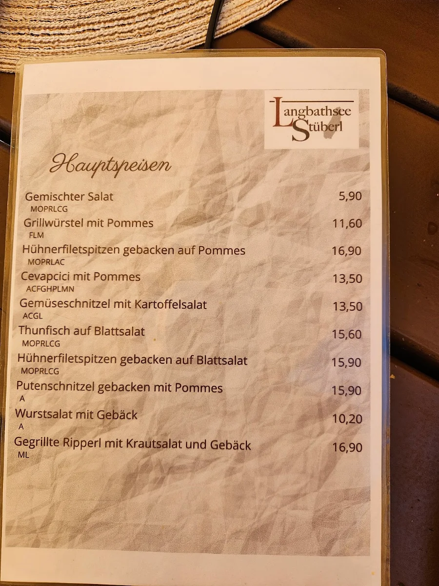 Speisekarte photo 4