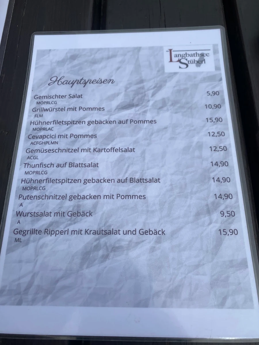 Speisekarte photo 8
