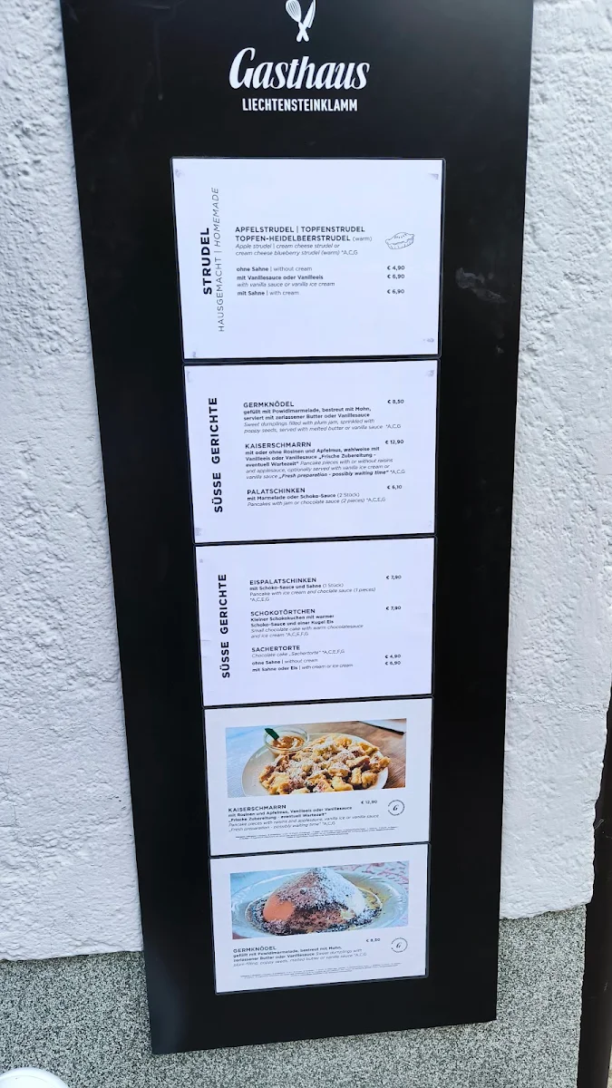 Speisekarte photo 2