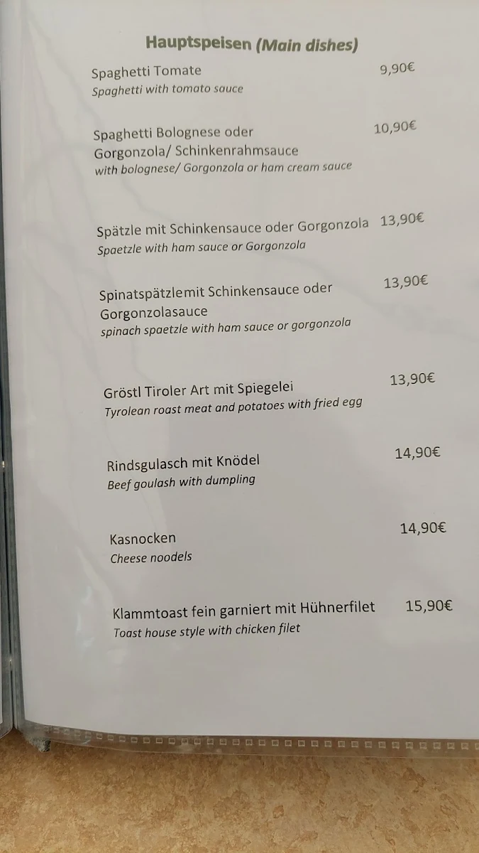 Speisekarte photo 4