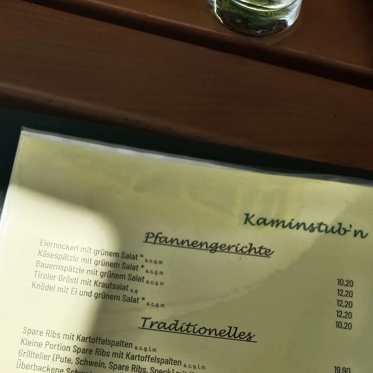 Speisekarte photo 6